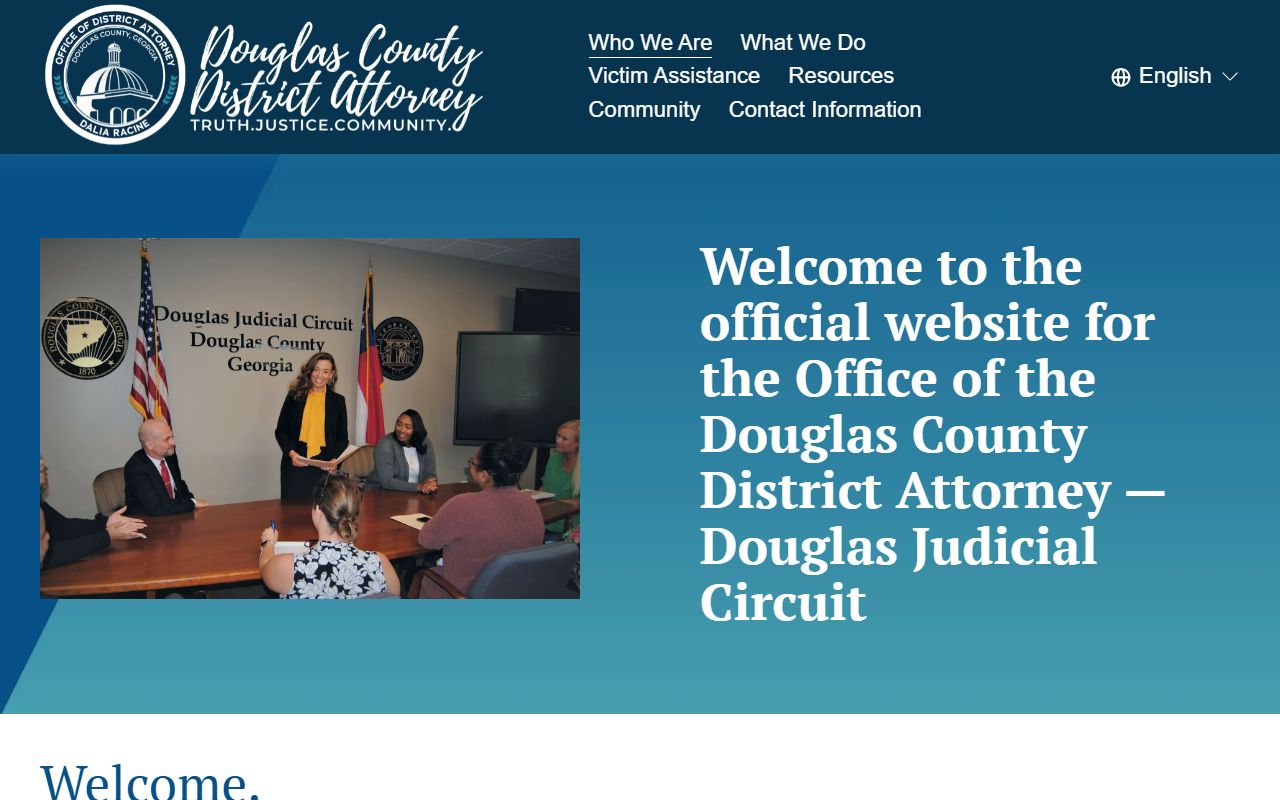 Douglas County criminal court records felony prosecution role