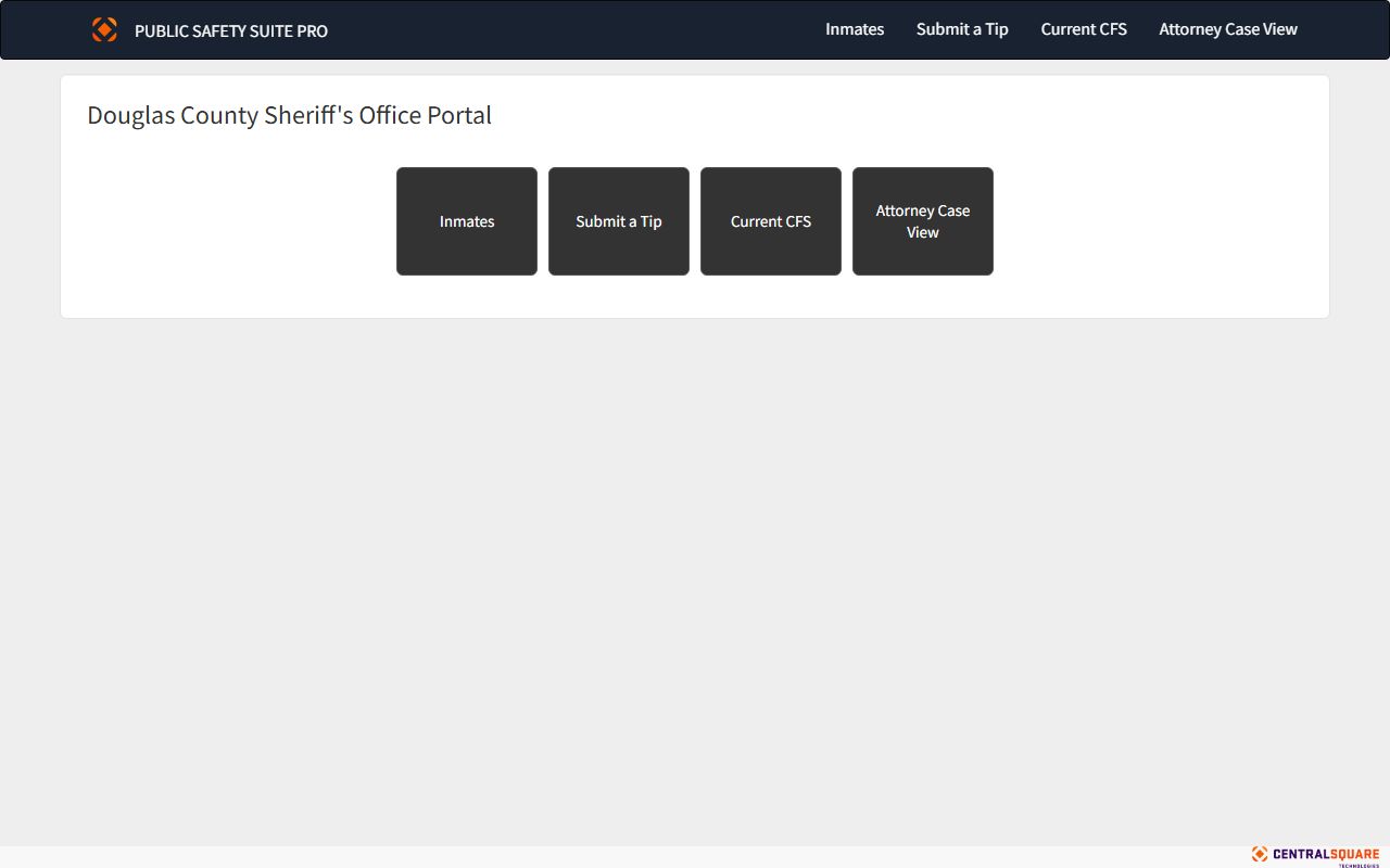 Douglas County inmate search sheriff jail shortcut