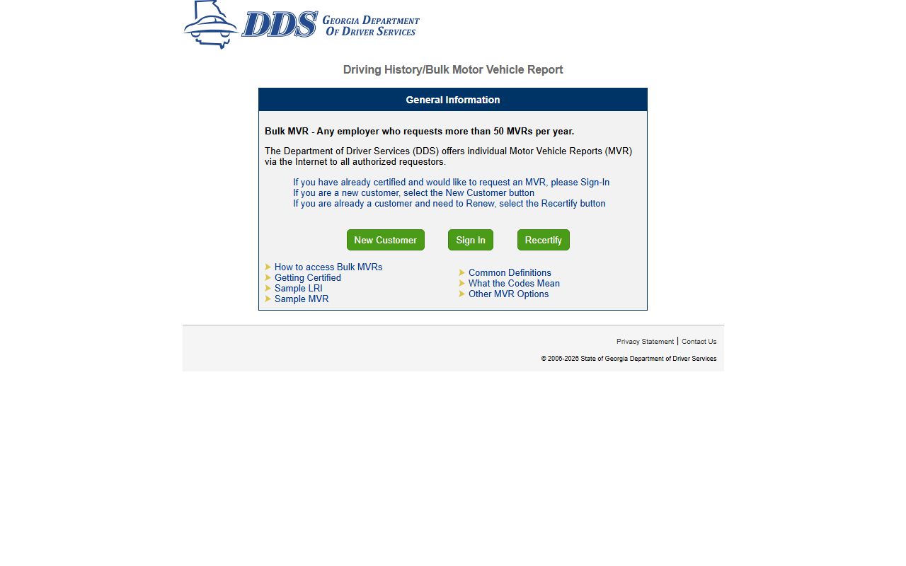 Douglas County traffic court records Georgia DDS MVR portal